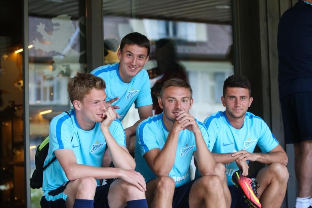 «Газпром»-тренировочные сборы в Австрии: вечерняя тренировка 25 июня