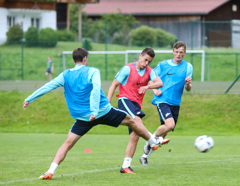 «Газпром»-тренировочные сборы в Австрии: вечерняя тренировка 25 июня