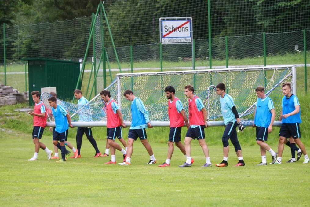 «Газпром»-тренировочные сборы в Австрии: вечерняя тренировка 25 июня