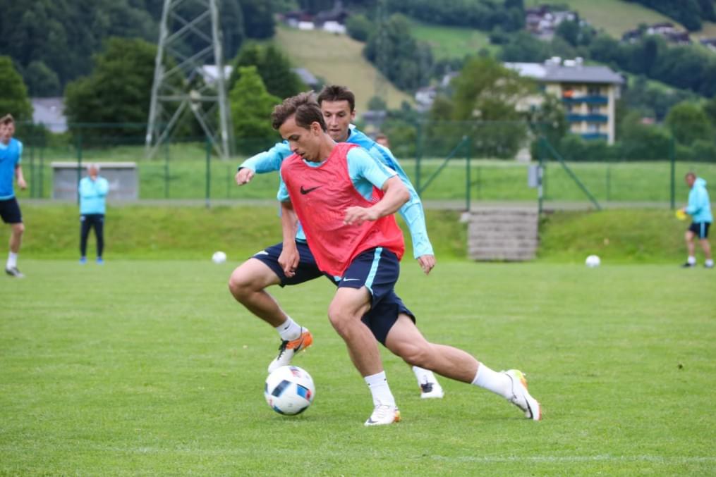 «Газпром»-тренировочные сборы в Австрии: вечерняя тренировка 25 июня