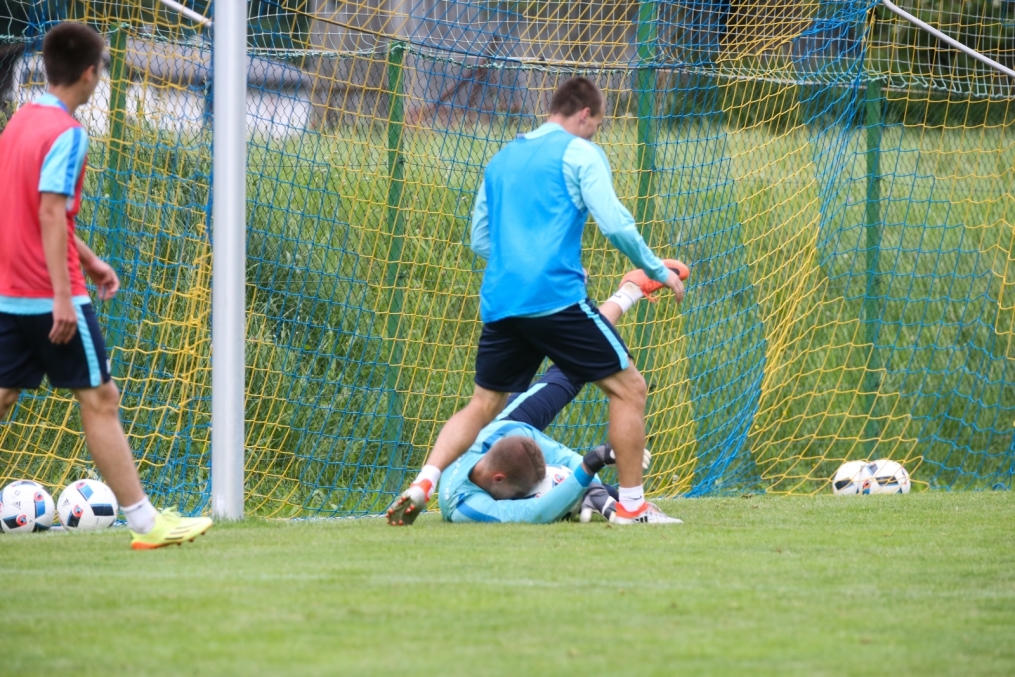 «Газпром»-тренировочные сборы в Австрии: вечерняя тренировка 25 июня