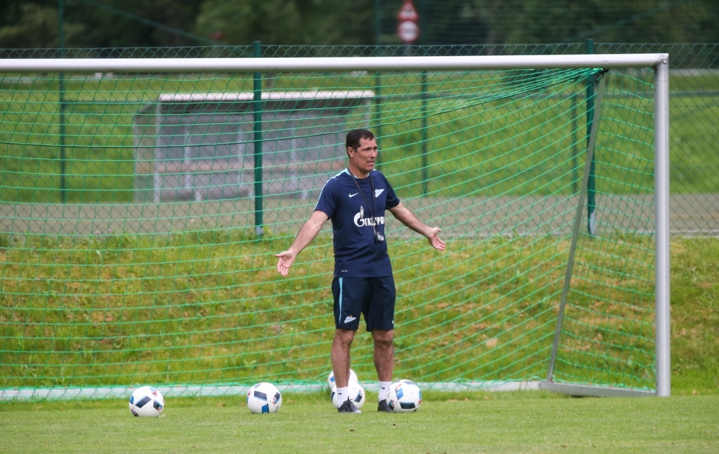 «Газпром»-тренировочные сборы в Австрии: вечерняя тренировка 25 июня