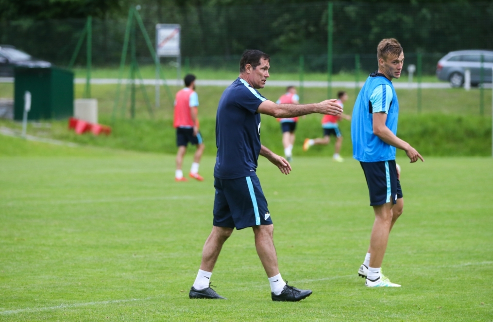 «Газпром»-тренировочные сборы в Австрии: вечерняя тренировка 25 июня