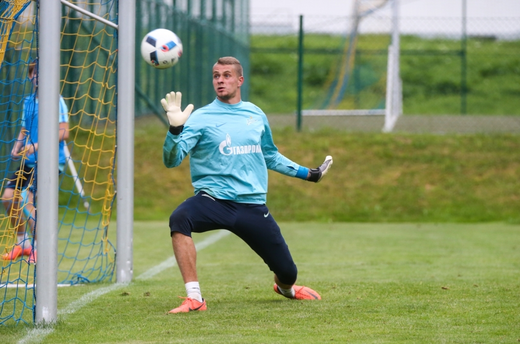 «Газпром»-тренировочные сборы в Австрии: вечерняя тренировка 25 июня