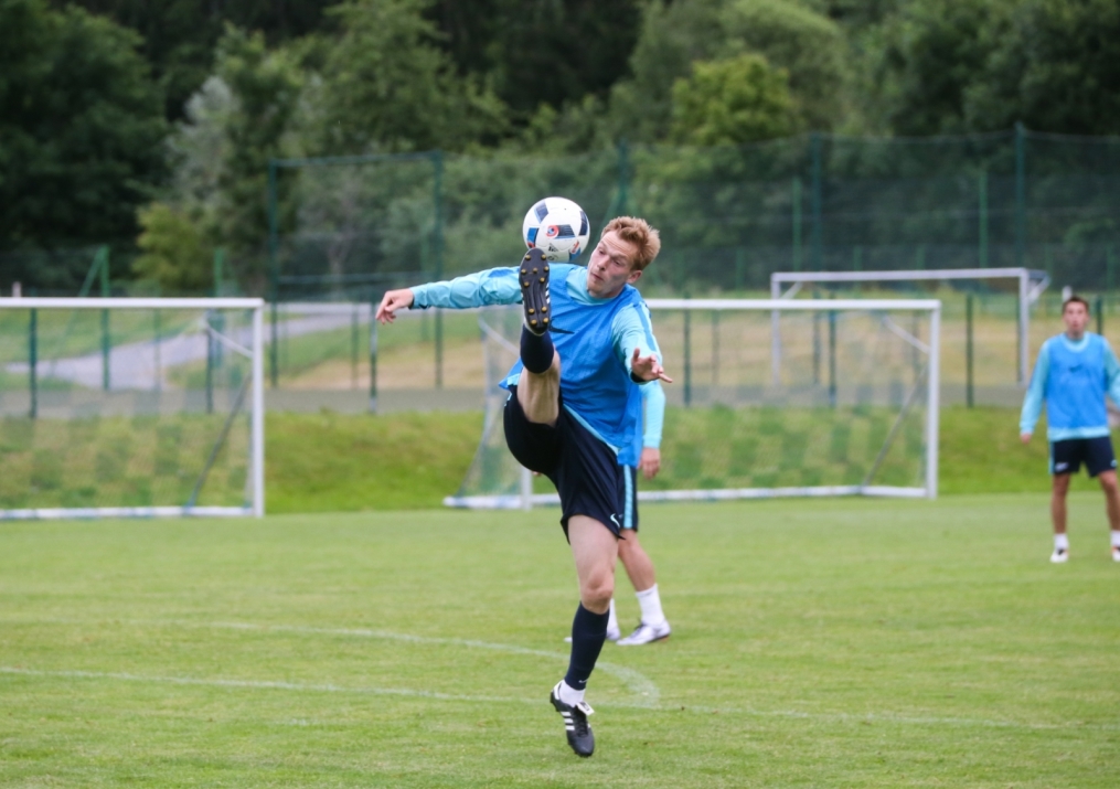 «Газпром»-тренировочные сборы в Австрии: вечерняя тренировка 25 июня