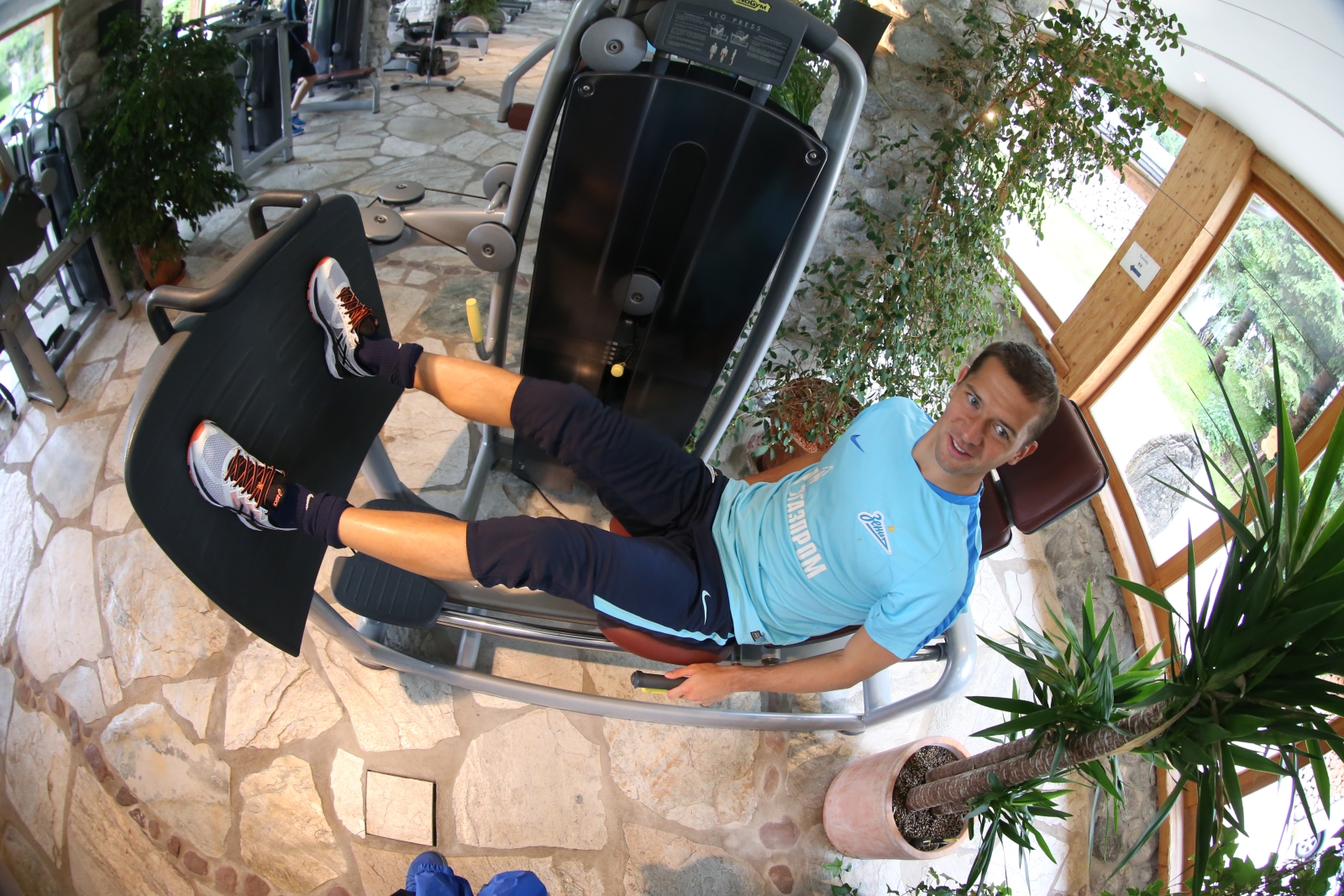 «Газпром»-тренировочные сборы в Австрии: утренняя тренировка 27 июня