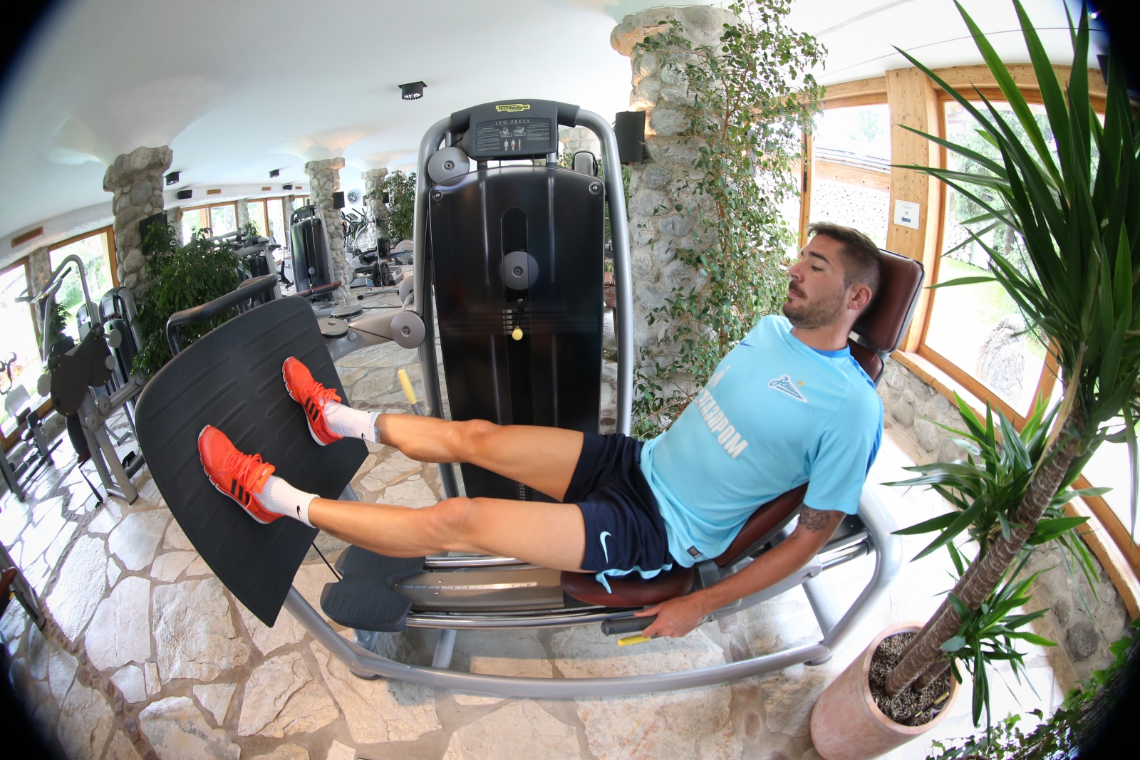 «Газпром»-тренировочные сборы в Австрии: утренняя тренировка 27 июня