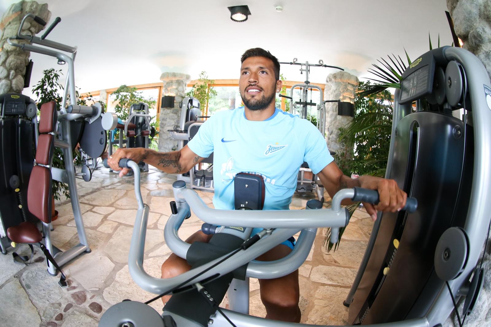 «Газпром»-тренировочные сборы в Австрии: утренняя тренировка 27 июня