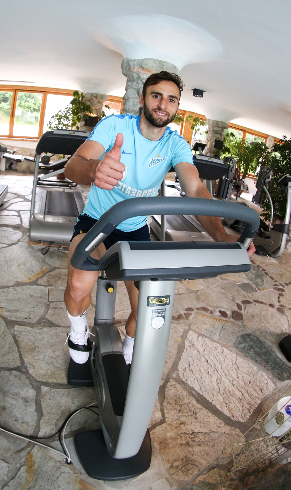 «Газпром»-тренировочные сборы в Австрии: утренняя тренировка 27 июня