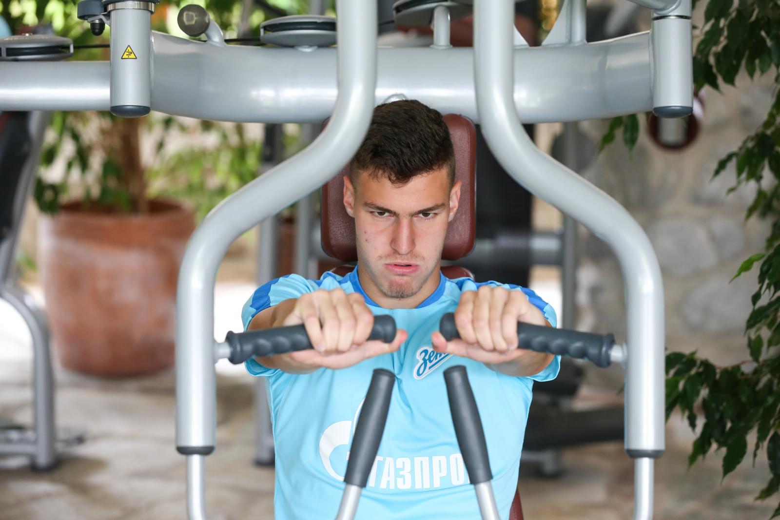 «Газпром»-тренировочные сборы в Австрии: утренняя тренировка 27 июня