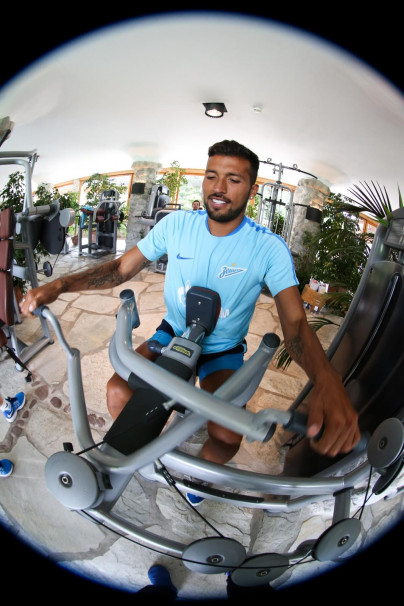 «Газпром»-тренировочные сборы в Австрии: утренняя тренировка 27 июня