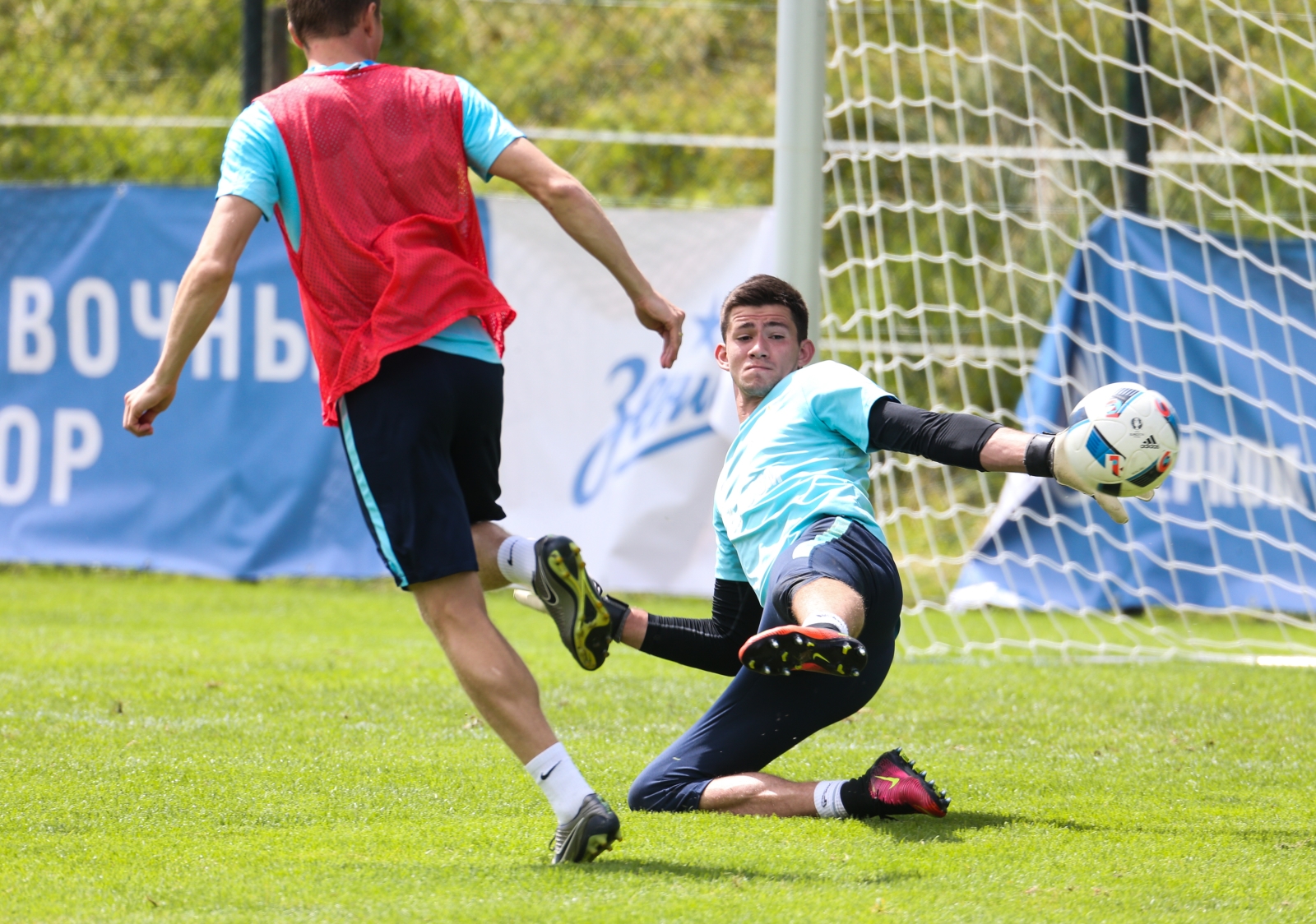 «Газпром»-тренировочные сборы в Австрии: утренняя тренировка 28 июня