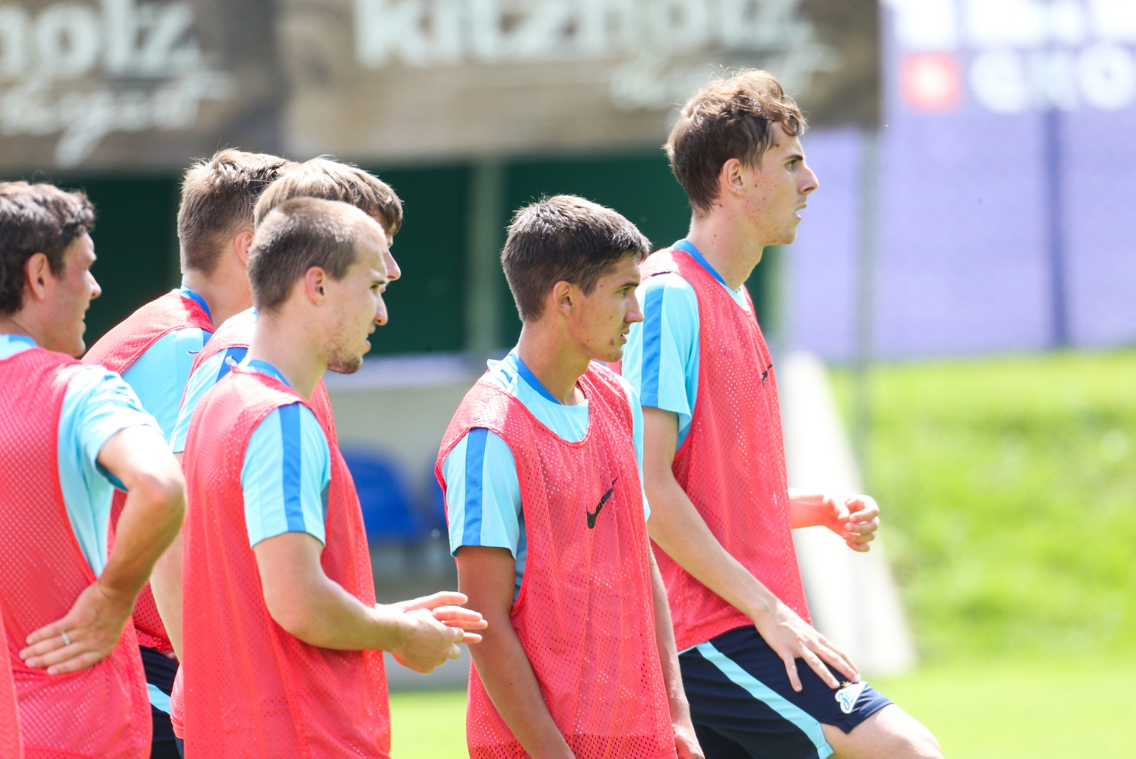 «Газпром»-тренировочные сборы в Австрии: утренняя тренировка 28 июня