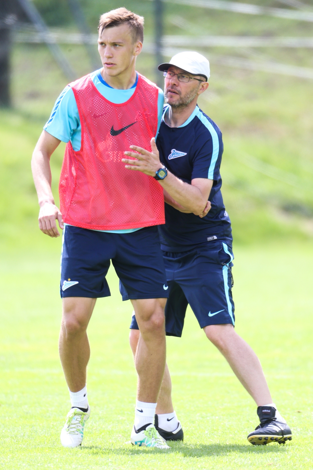 «Газпром»-тренировочные сборы в Австрии: утренняя тренировка 28 июня