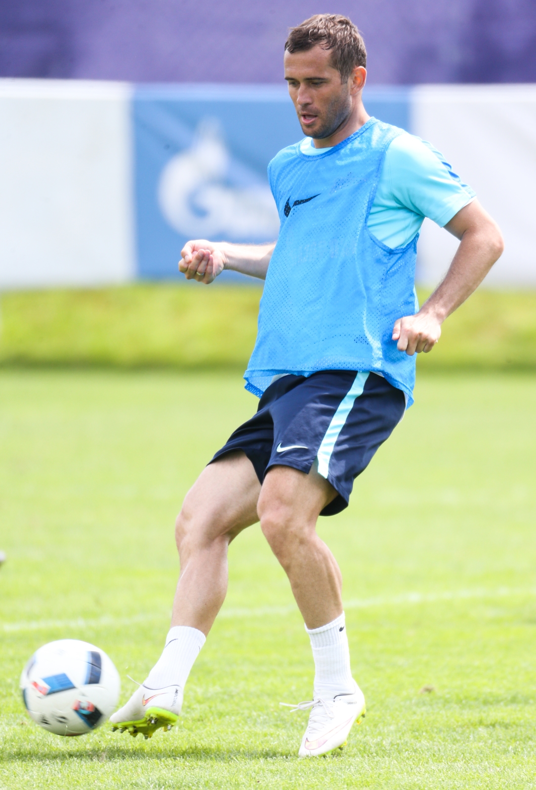 «Газпром»-тренировочные сборы в Австрии: утренняя тренировка 28 июня