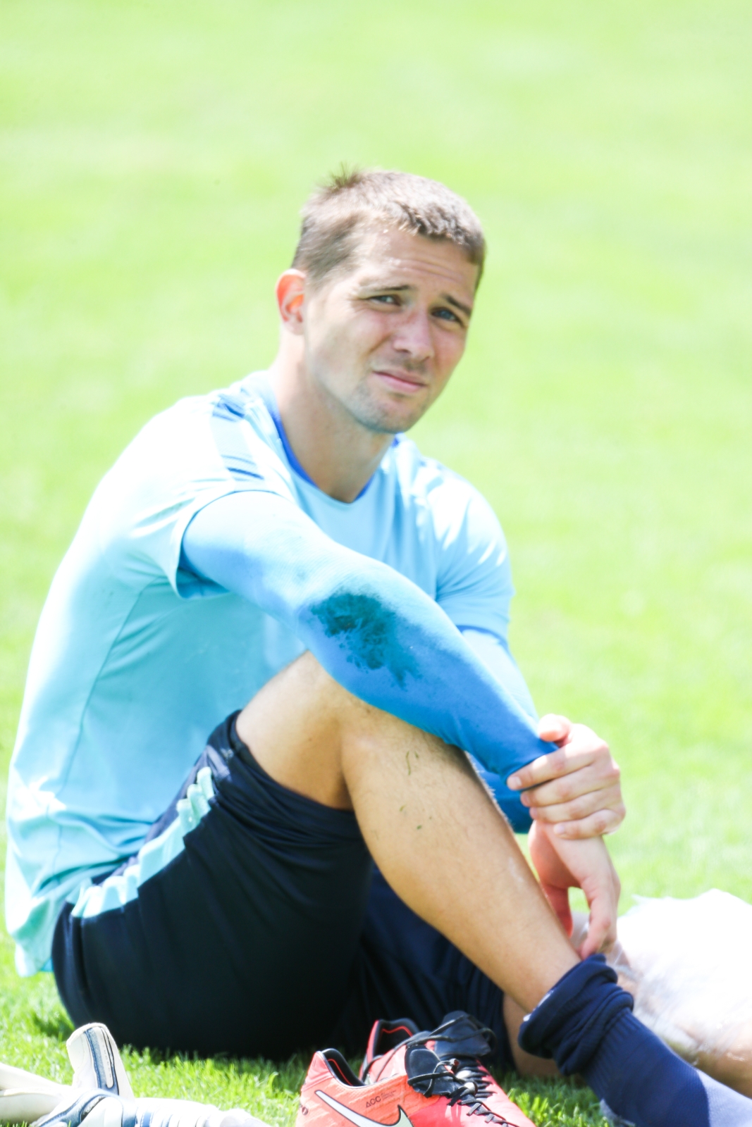 «Газпром»-тренировочные сборы в Австрии: утренняя тренировка 28 июня