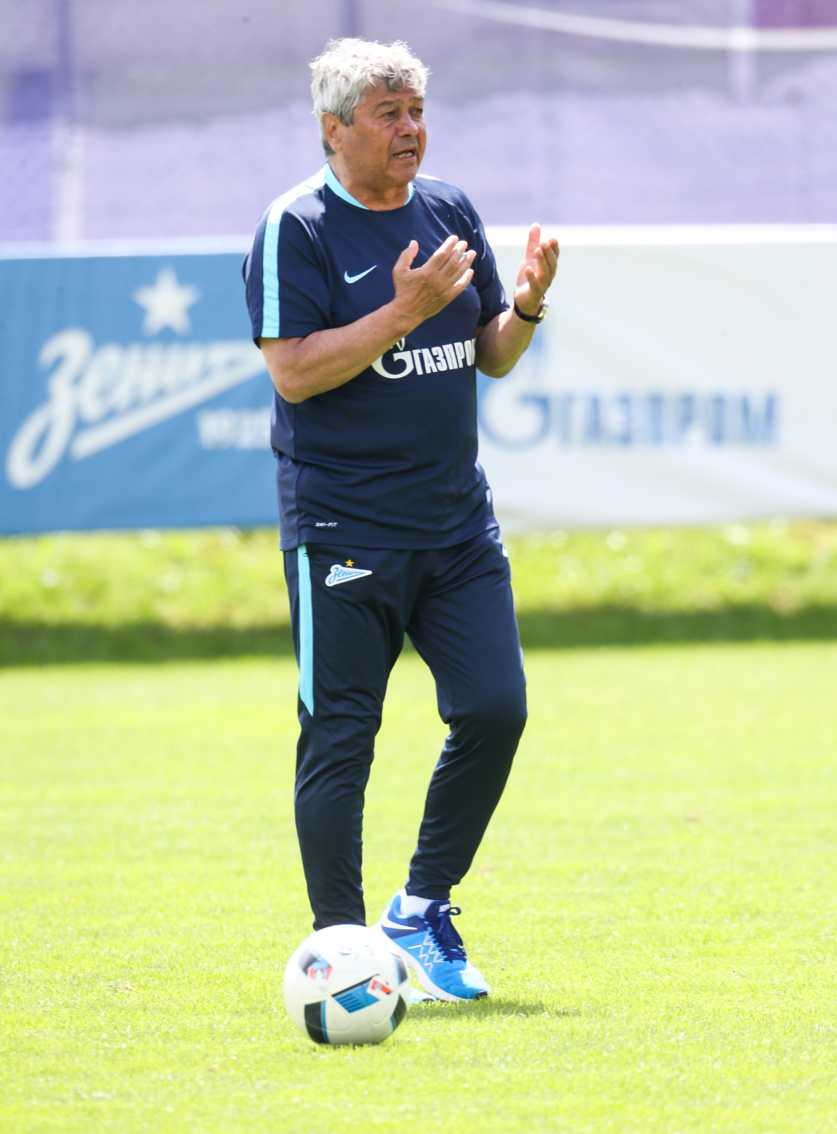 «Газпром»-тренировочные сборы в Австрии: утренняя тренировка 28 июня