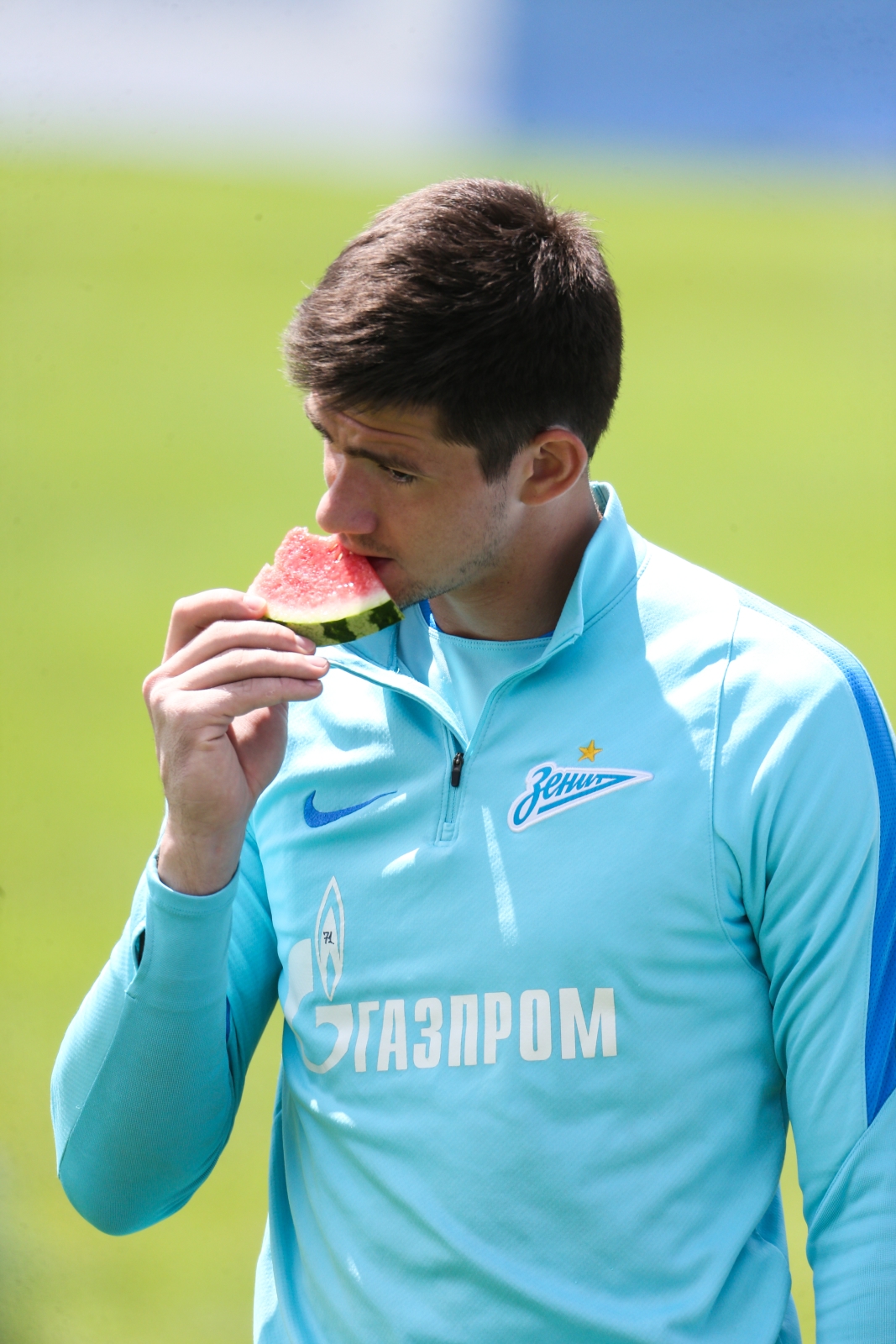 «Газпром»-тренировочные сборы в Австрии: утренняя тренировка 28 июня