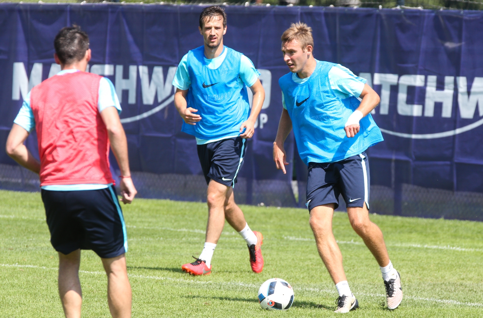 Газпром»-тренировочные сборы в Австрии: утренняя тренировка 2 июля