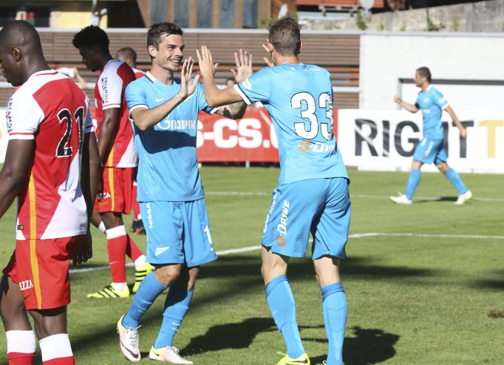 Товарищеский матч «Монако» — «Зенит»