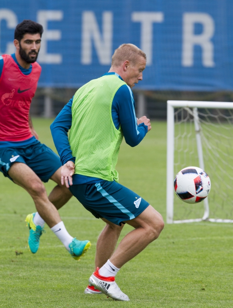 Открытая тренировка «Зенита» перед матчем за Суперкубок