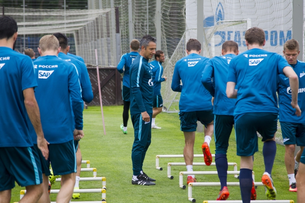 Открытая тренировка «Зенита» перед матчем за Суперкубок