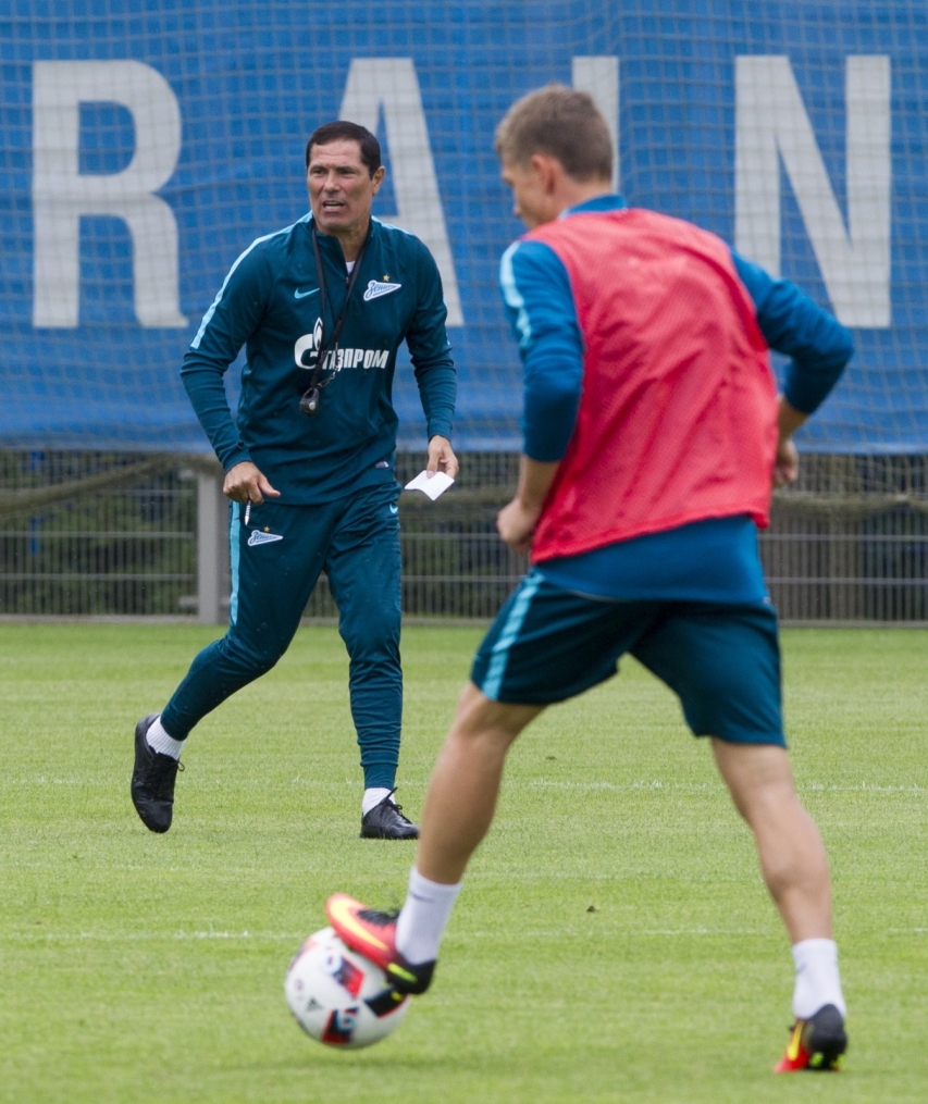 Открытая тренировка «Зенита» перед матчем за Суперкубок