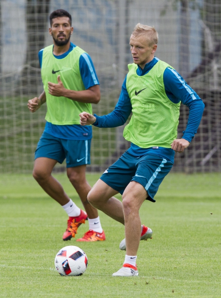 Открытая тренировка «Зенита» перед матчем за Суперкубок