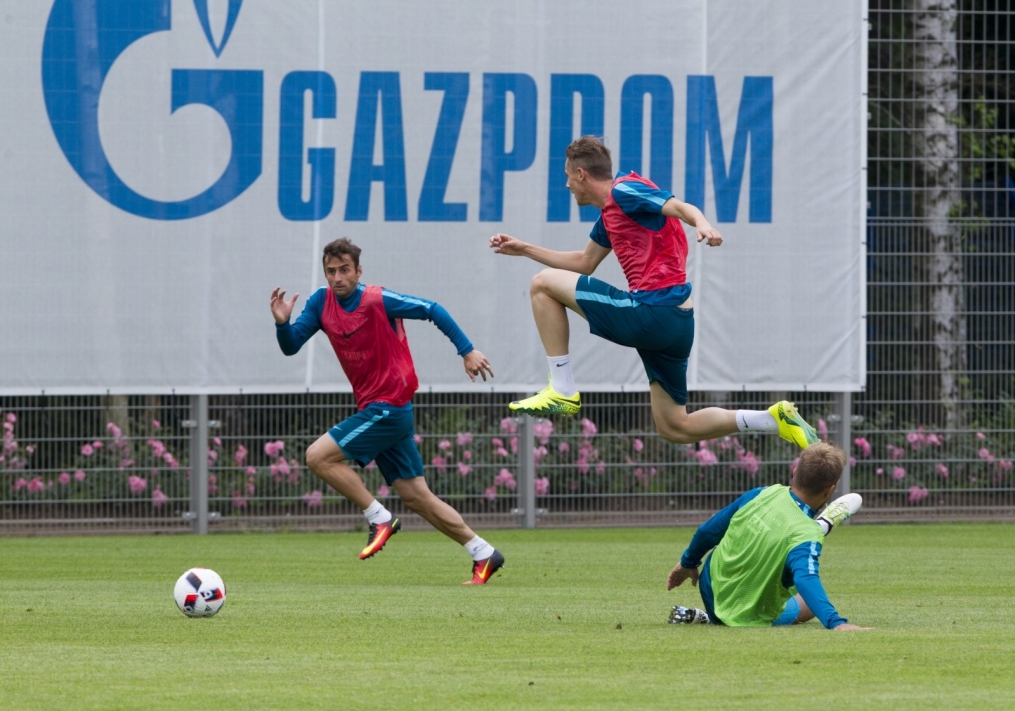 Открытая тренировка «Зенита» перед матчем за Суперкубок