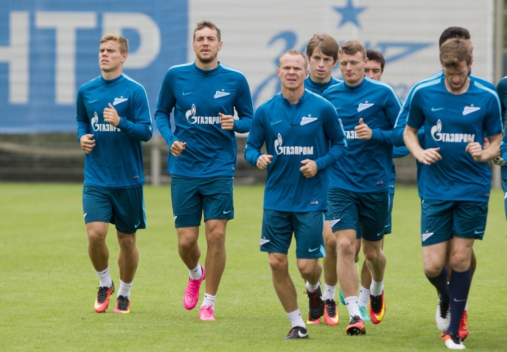 Открытая тренировка «Зенита» перед матчем за Суперкубок