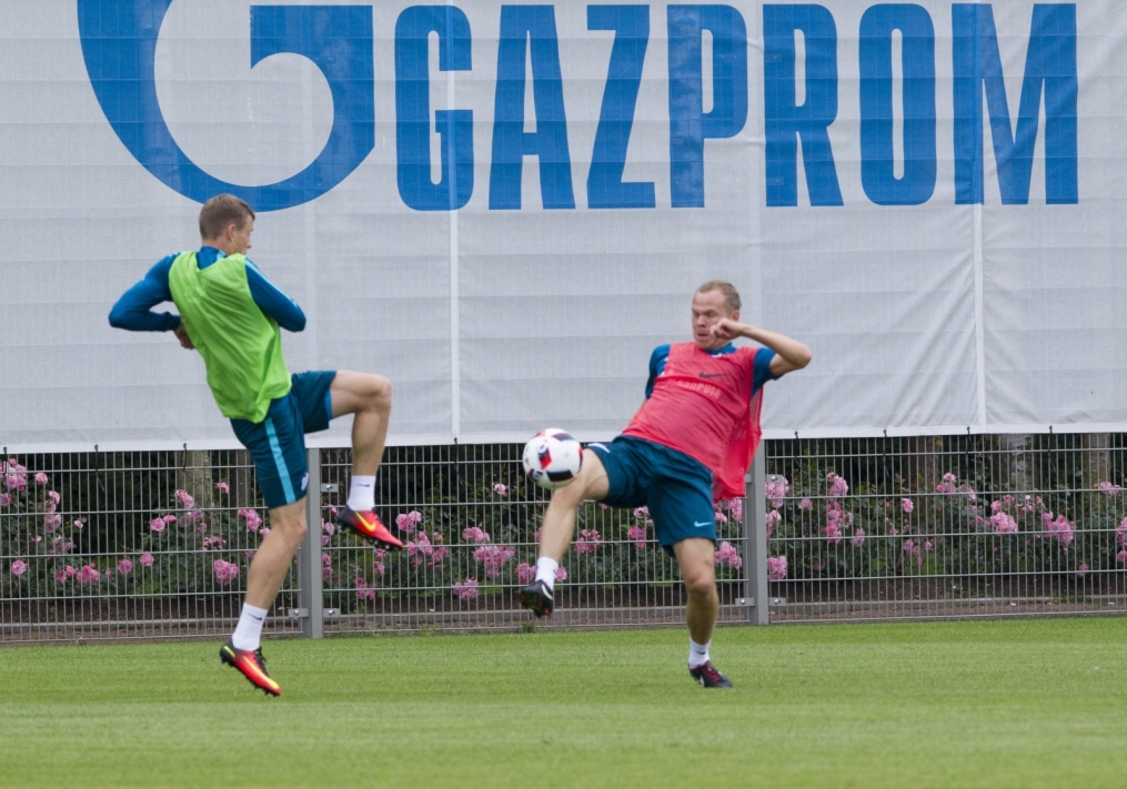 Открытая тренировка «Зенита» перед матчем за Суперкубок