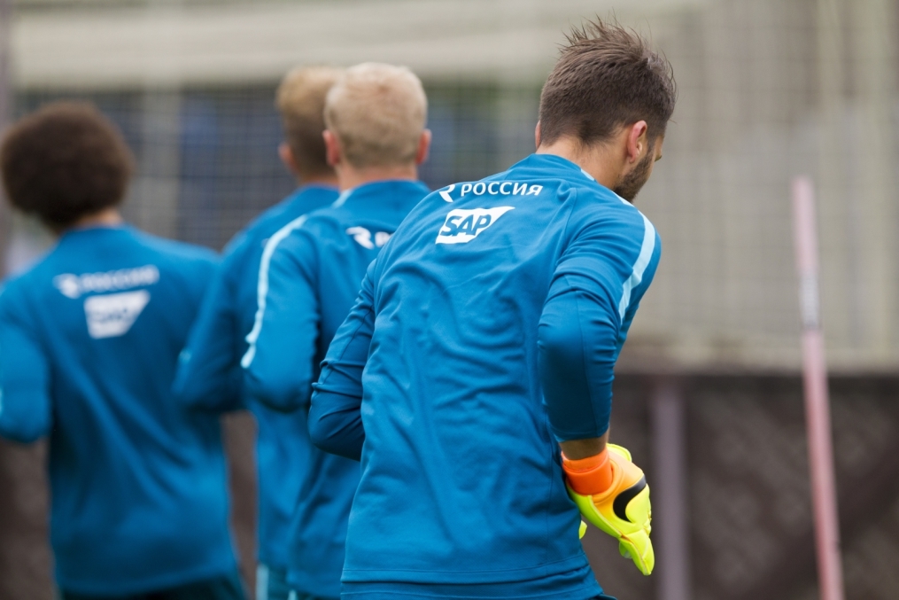Открытая тренировка «Зенита» перед матчем за Суперкубок