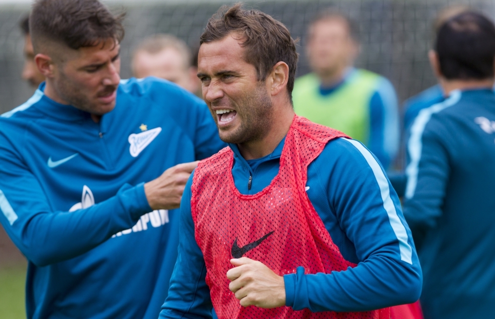 Открытая тренировка «Зенита» перед матчем за Суперкубок