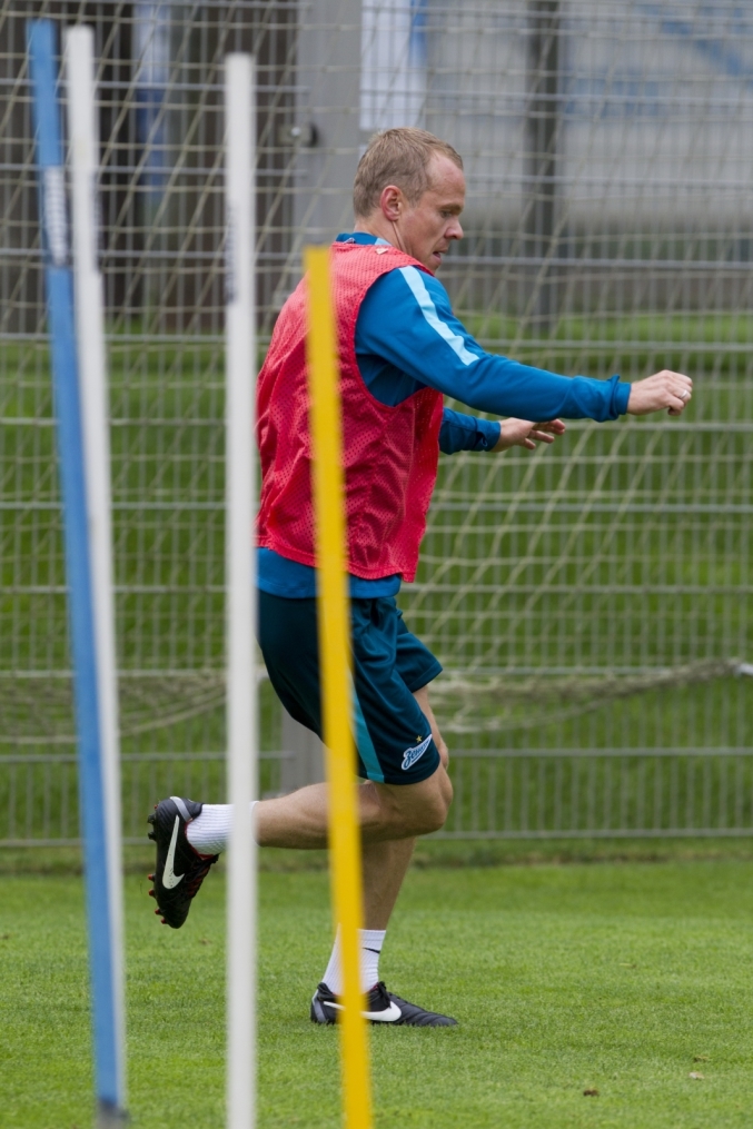 Открытая тренировка «Зенита» перед матчем за Суперкубок