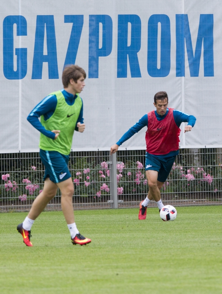 Открытая тренировка «Зенита» перед матчем за Суперкубок
