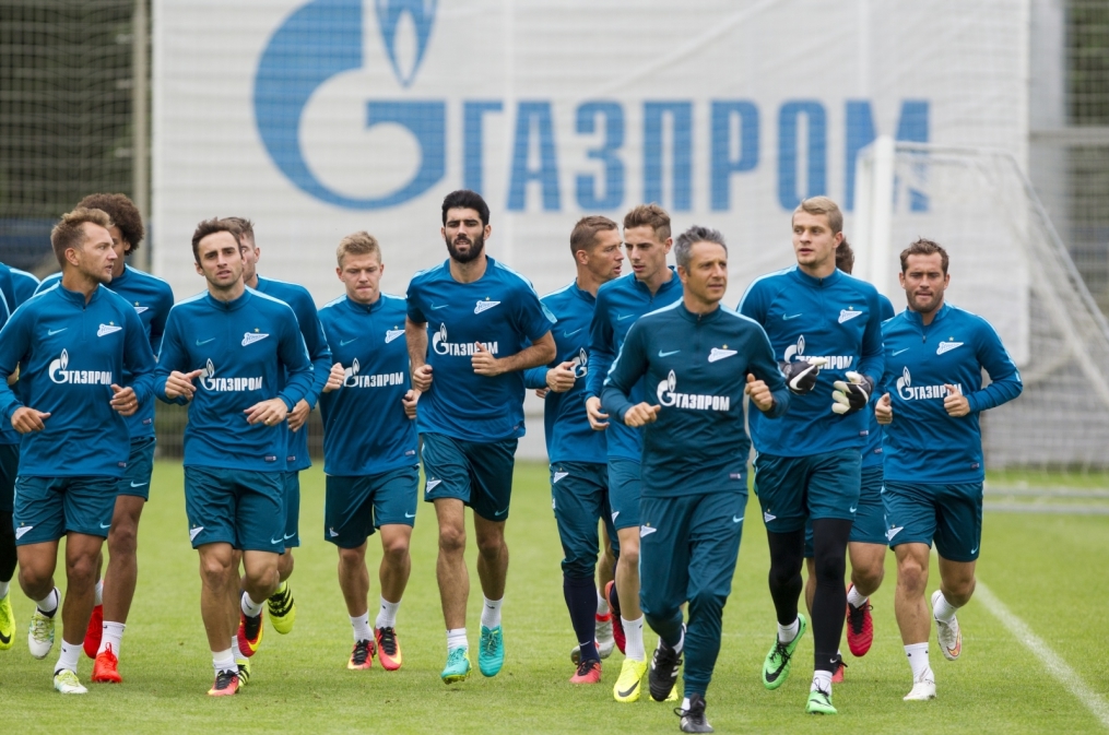 Открытая тренировка «Зенита» перед матчем за Суперкубок