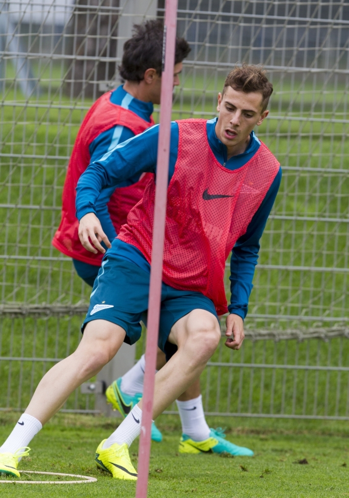 Открытая тренировка «Зенита» перед матчем за Суперкубок