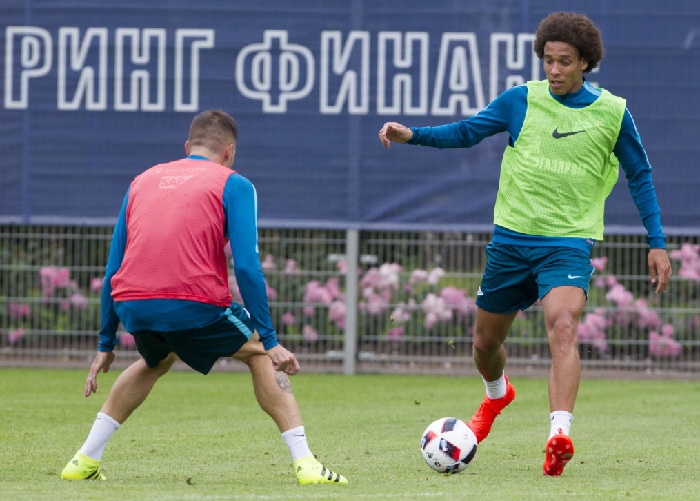 Открытая тренировка «Зенита» перед матчем за Суперкубок