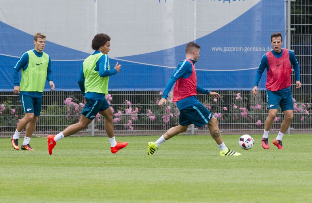 Открытая тренировка «Зенита» перед матчем за Суперкубок