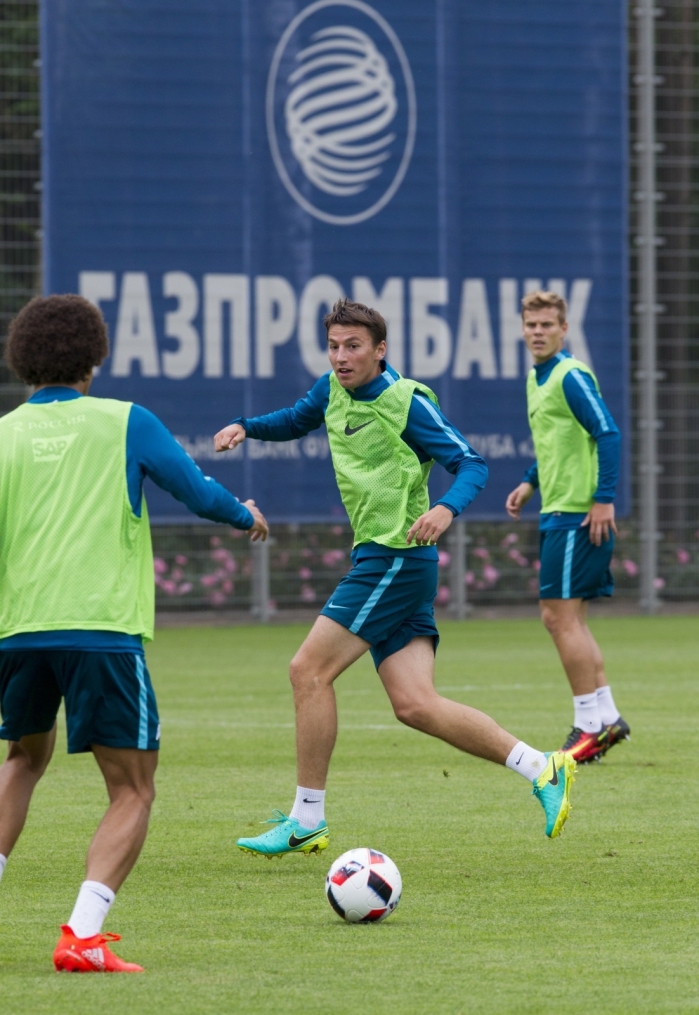 Открытая тренировка «Зенита» перед матчем за Суперкубок