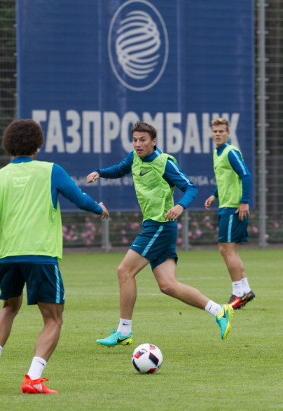 Открытая тренировка «Зенита» перед матчем за Суперкубок
