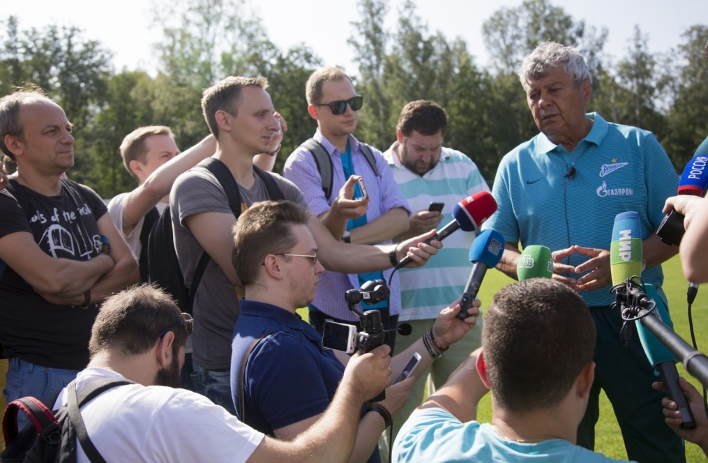 Открытая тренировка «Зенита» перед матчем с «Локомотивом»