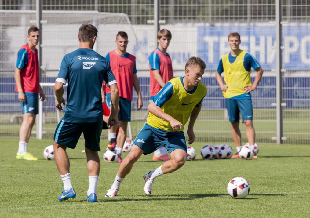 Открытая тренировка «Зенита» перед матчем с «Локомотивом»