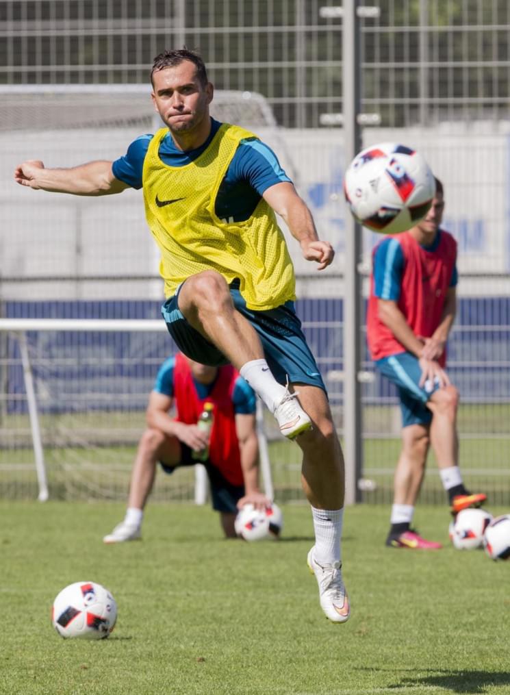 Открытая тренировка «Зенита» перед матчем с «Локомотивом»