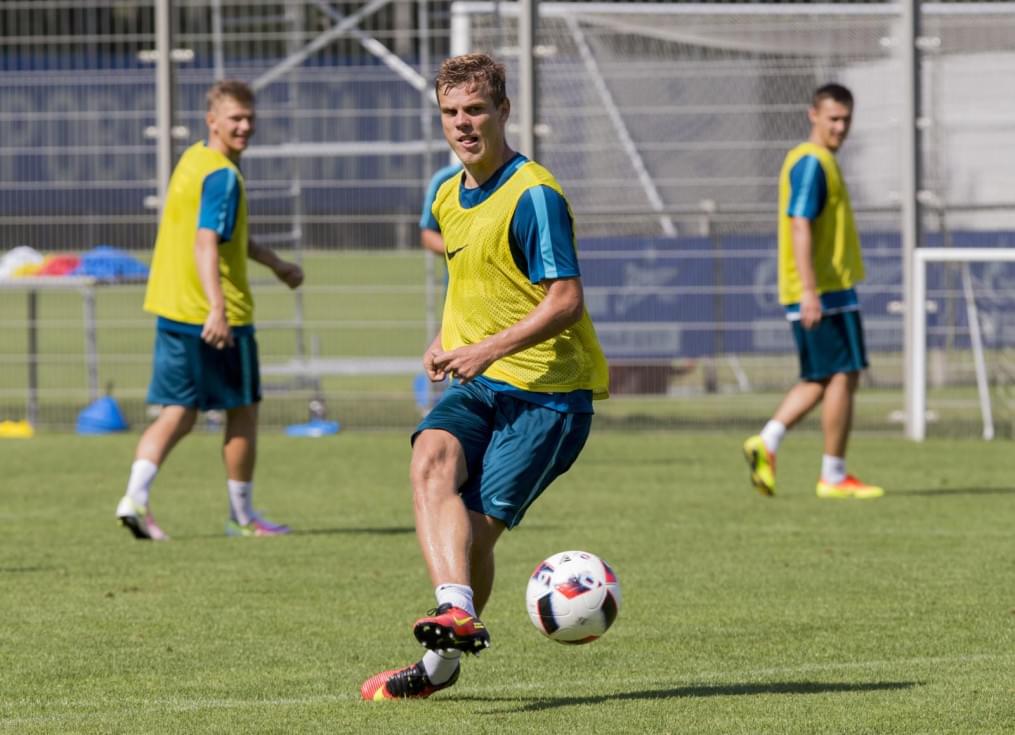 Открытая тренировка «Зенита» перед матчем с «Локомотивом»