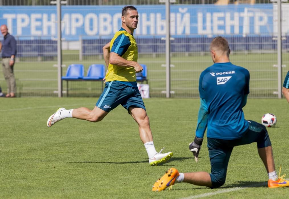 Открытая тренировка «Зенита» перед матчем с «Локомотивом»