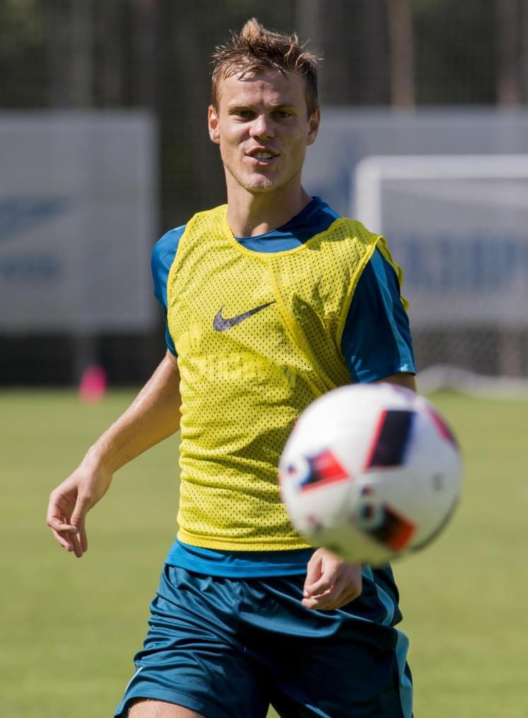 Открытая тренировка «Зенита» перед матчем с «Локомотивом»