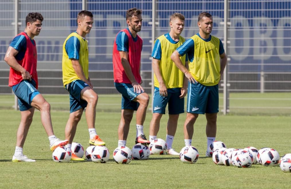 Открытая тренировка «Зенита» перед матчем с «Локомотивом»