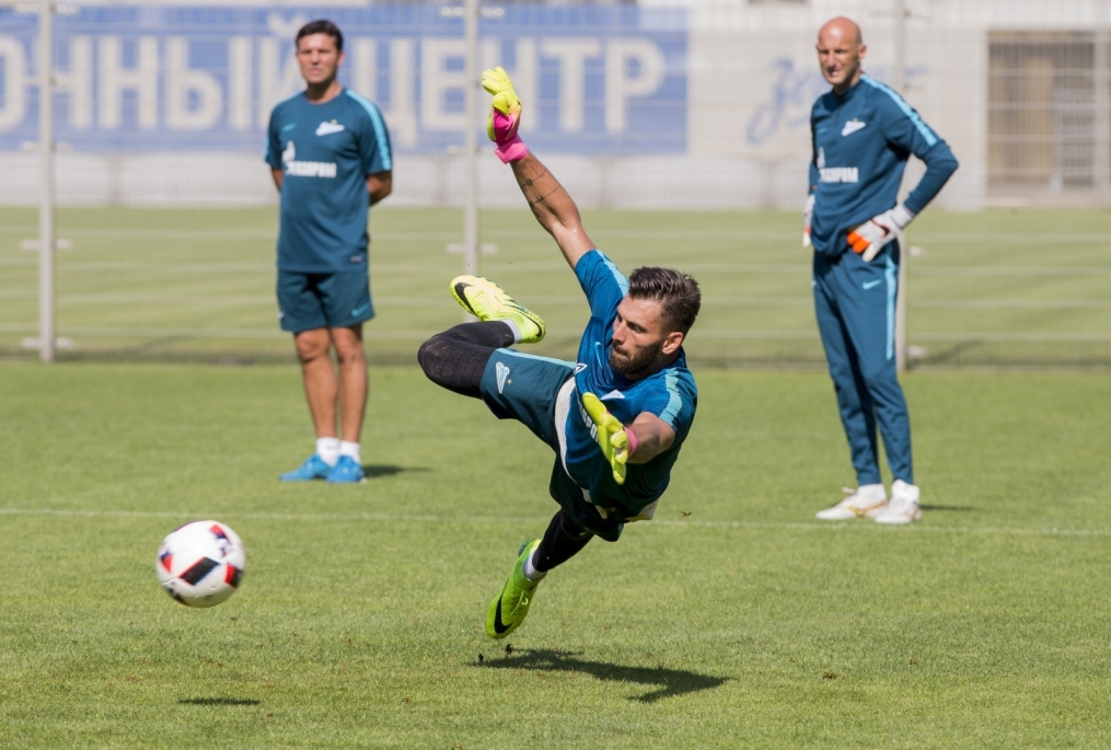 Открытая тренировка «Зенита» перед матчем с «Локомотивом»