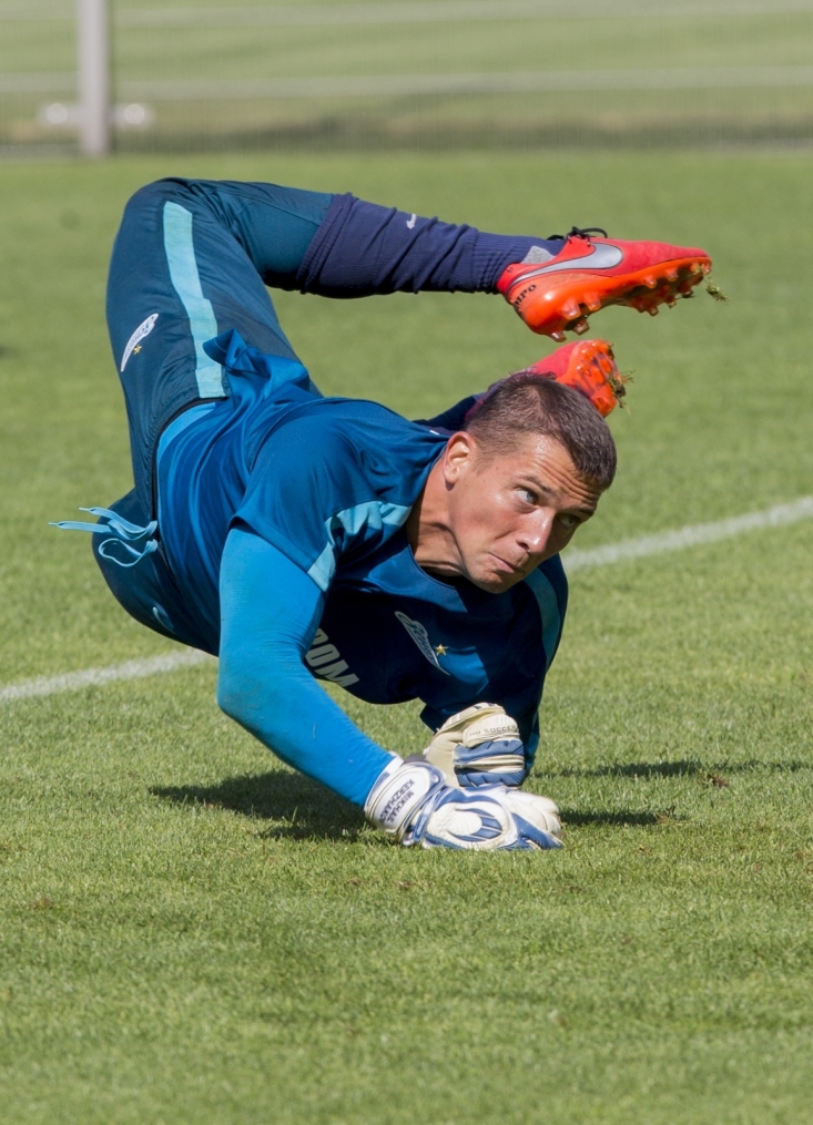 Открытая тренировка «Зенита» перед матчем с «Локомотивом»